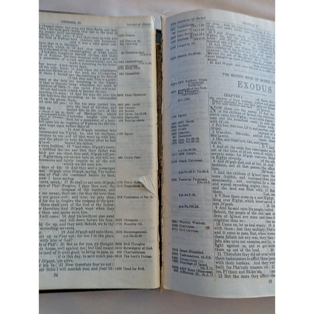 The New Chain Reference Bible 4th Improved Edition Thompson Bible Study KJV 1964